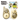Walkie-Talkie Infantil Interactivo - 2 unidades
